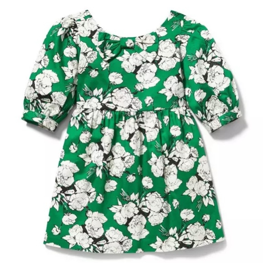 Janie and Jack | Floral Bow Dress